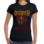 Playera Avenged Sevenfold Algodón Premium #0003094