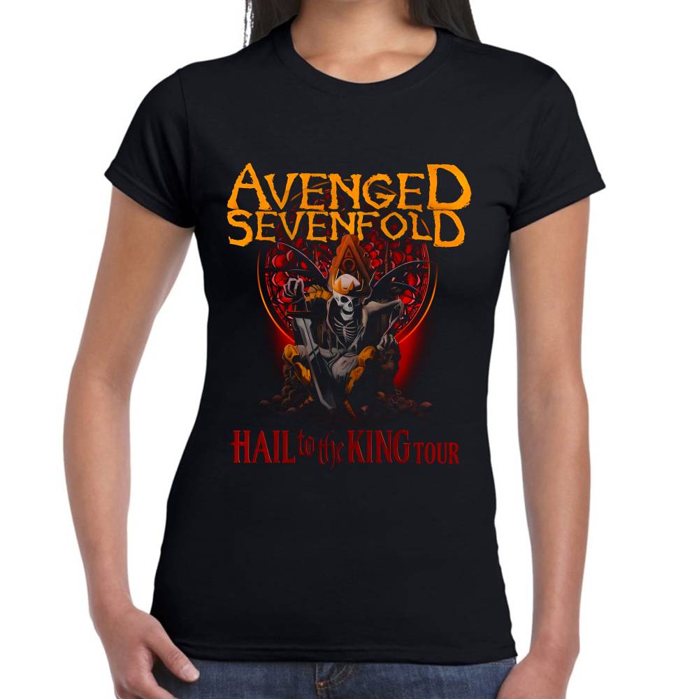 Playera Avenged Sevenfold Algodón Premium #0003094