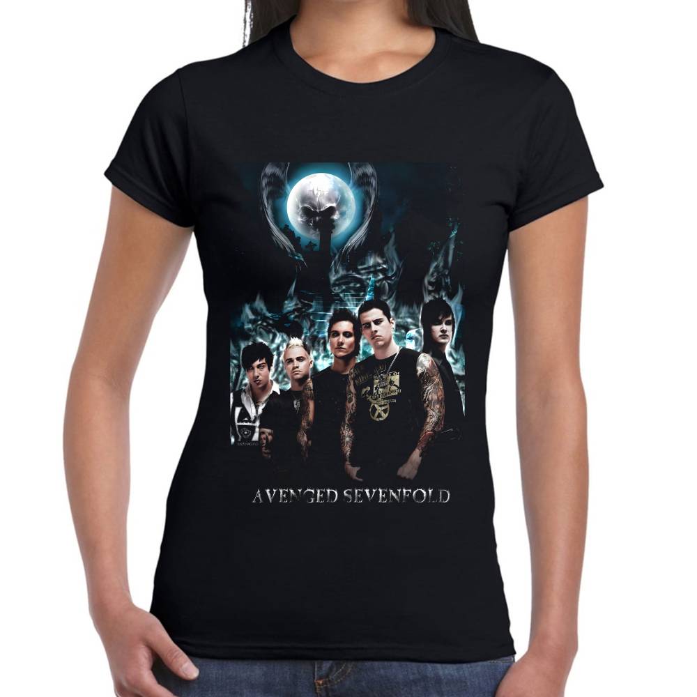 Playera Avenged Sevenfold Algodón Premium #0003095 Imagen secundaria del producto