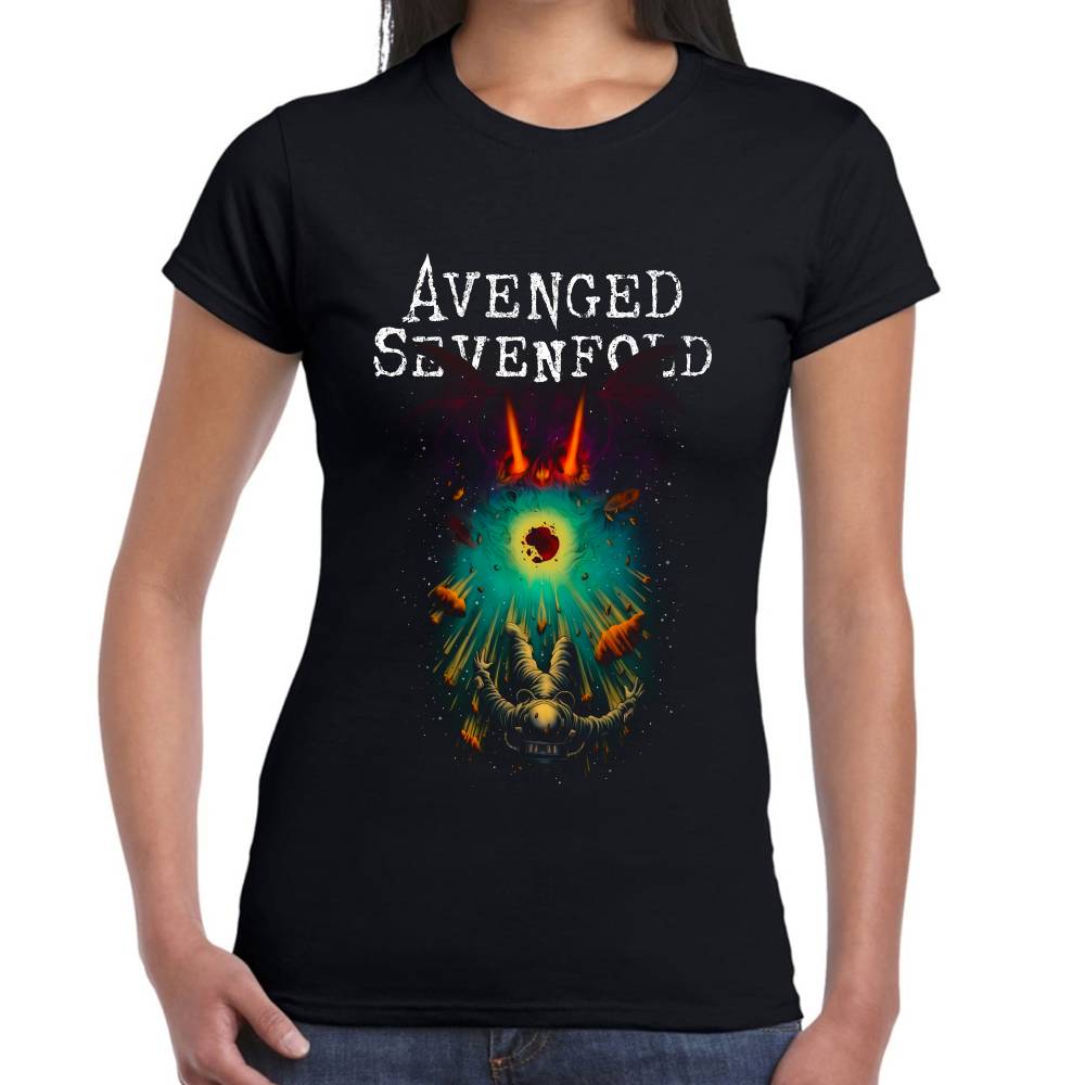Playera Avenged Sevenfold Algodón Premium #0003096 Imagen secundaria del producto