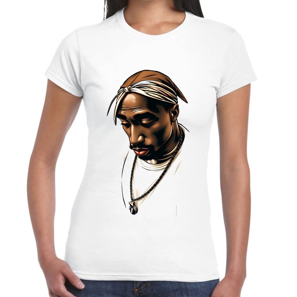 Playera Tupac Algodón Premium #0003098 Imagen secundaria del producto