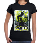 Playera Batman Wanted Poster Algodón Premium #0003101