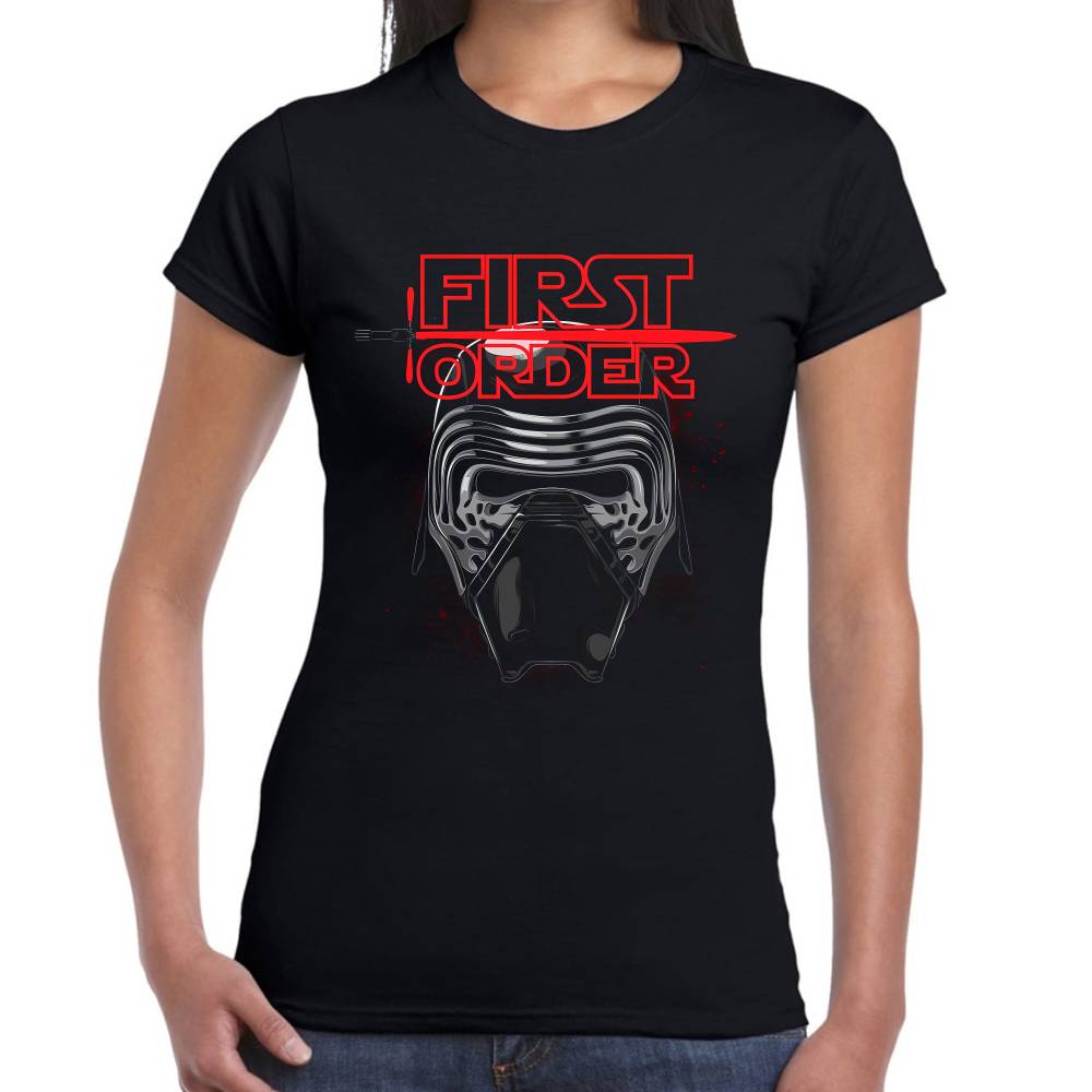 Playera Ben Solo Star Wars First Order Algodón Premium #0003102
