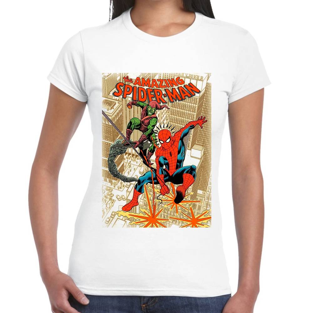 Playera The Amazing Spider-Man Algodón Premium #0003104