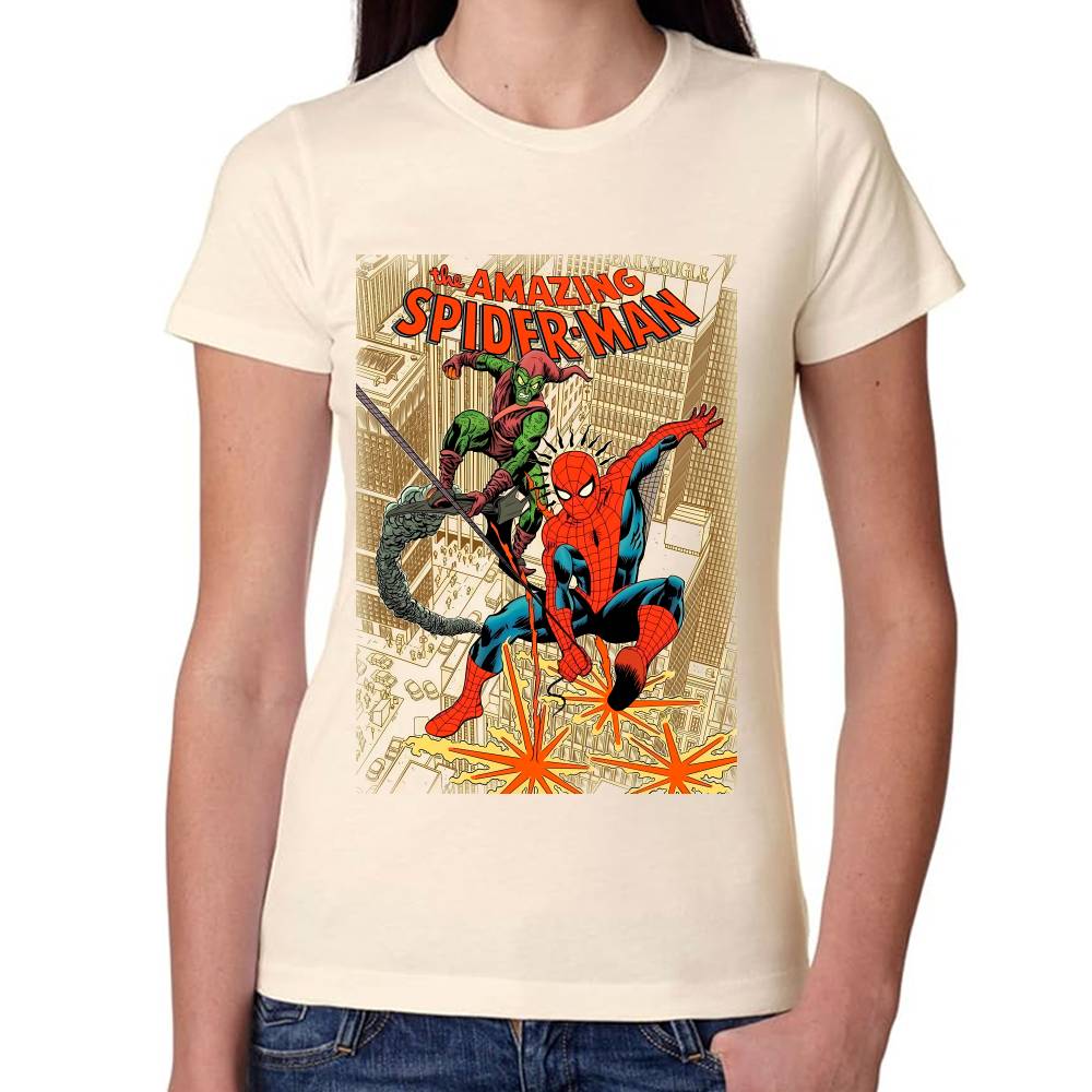 Playera The Amazing Spider-Man Algodón Premium #0003104