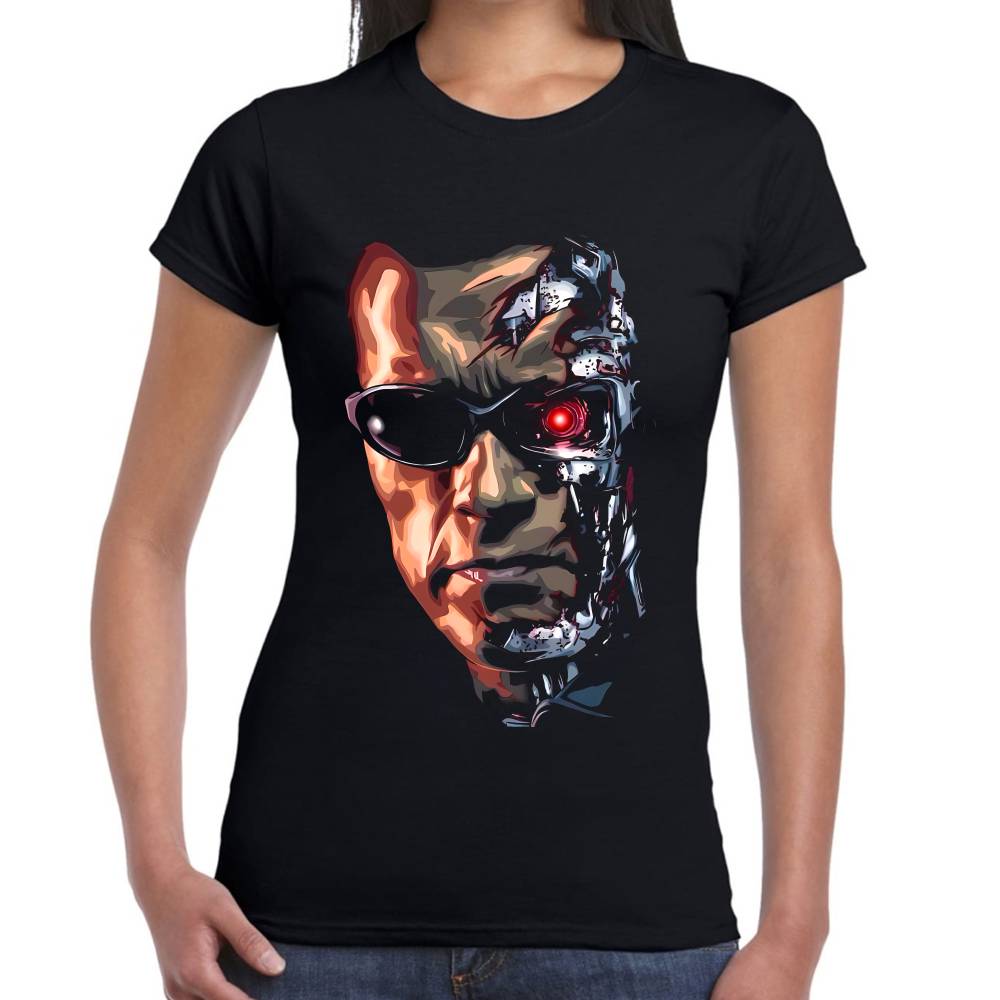 Playera T-800 Terminator Algodón Premium #0003105
