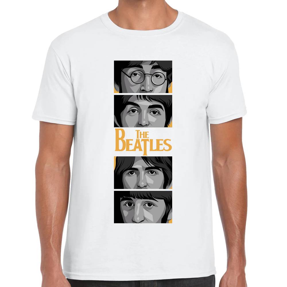 Playera The Beatles Algodón Premium #0003107