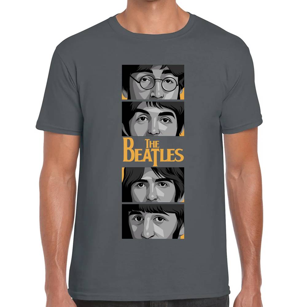 Playera The Beatles Algodón Premium #0003107