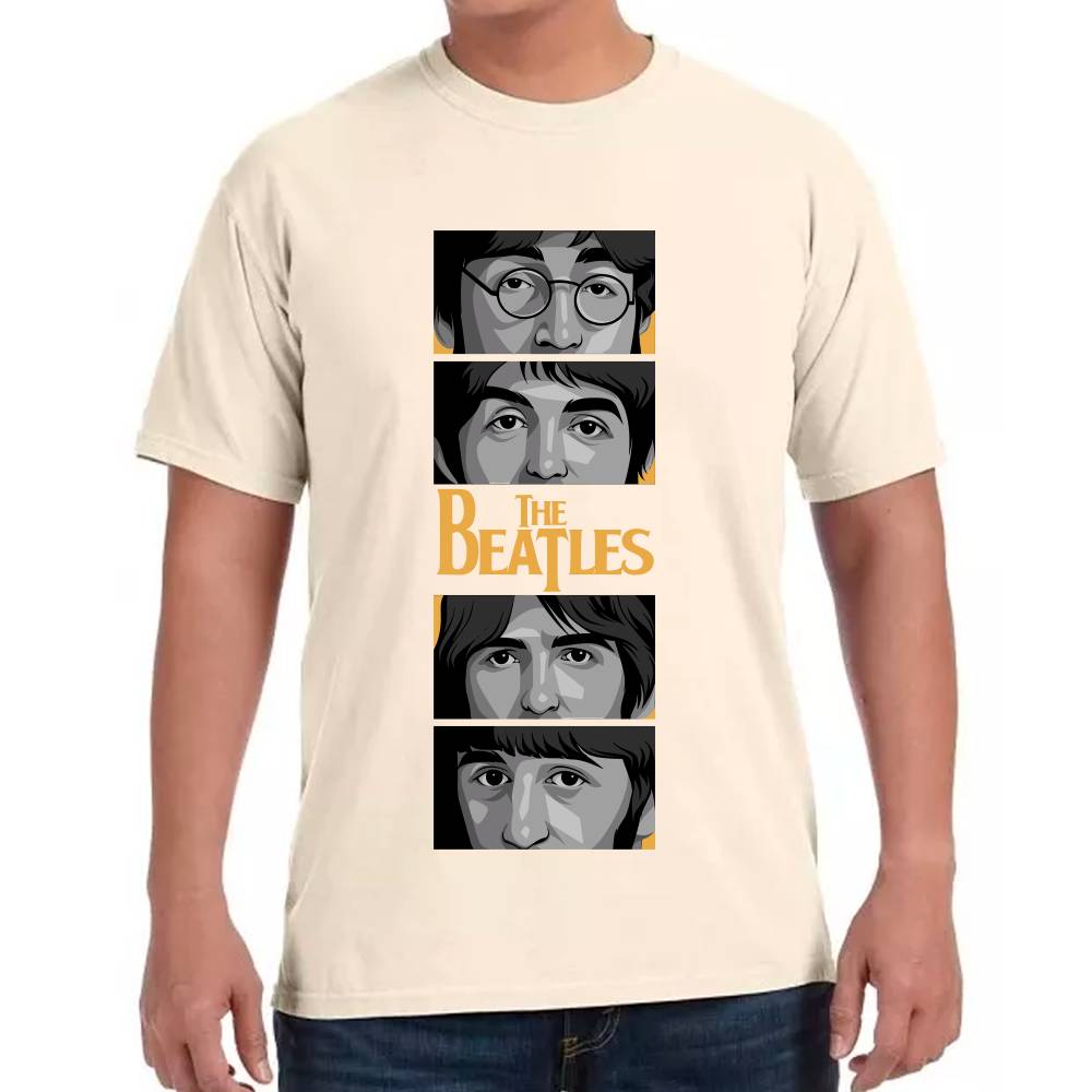 Playera The Beatles Algodón Premium #0003107