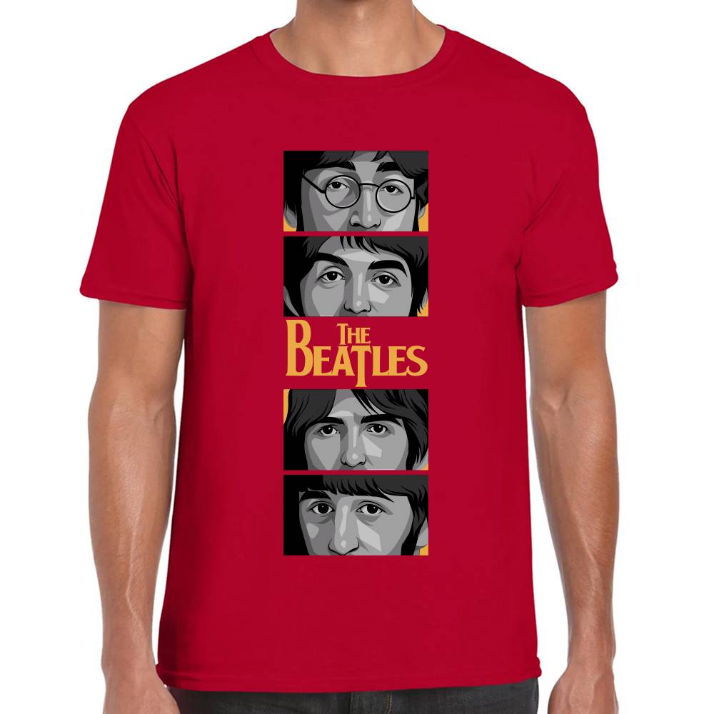 Playera The Beatles Algodón Premium #0003107