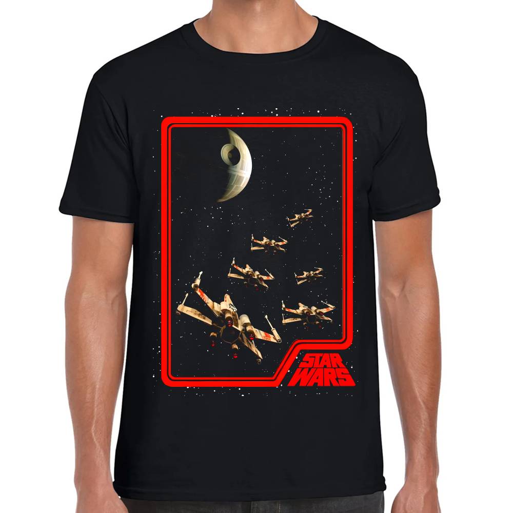 Playera X-Wing Star Wars Algodón Premium #0003113