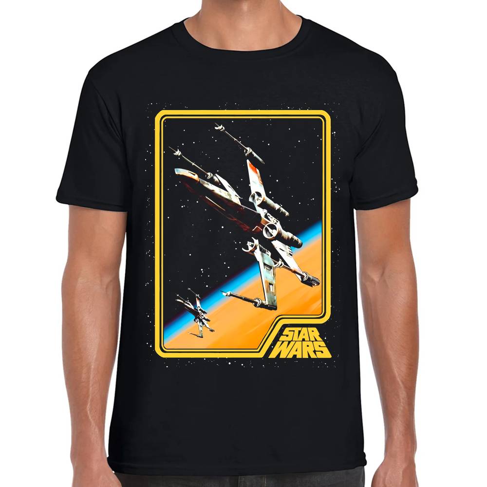 Playera X-Wing Star Wars Algodón Premium #0003115
