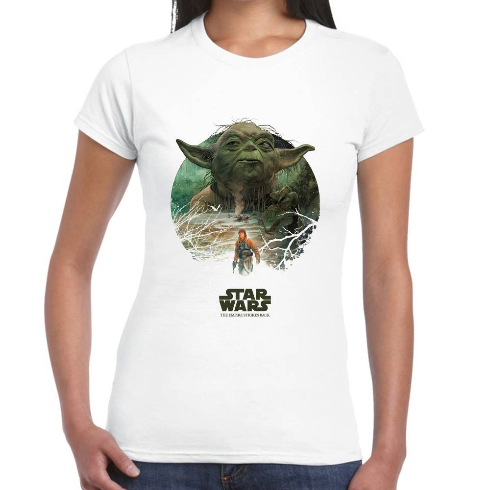 Playera Star Wars The Empire Strikes Back Algodón Premium #0003117 Imagen secundaria del producto