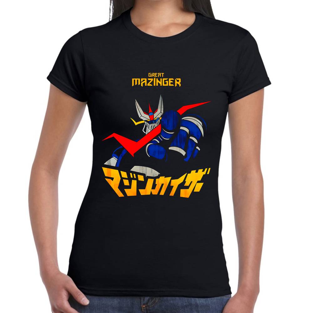 Playera Great Mazinger Algodón Premium #0003122 Imagen secundaria del producto