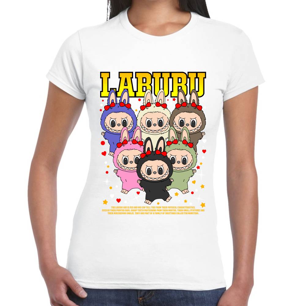 Playera Labubu Algodón Premium #0003124