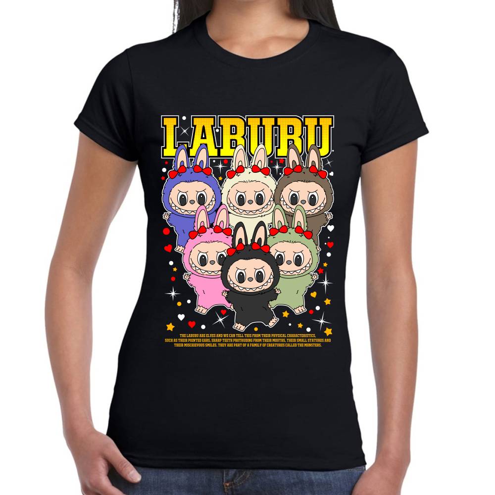 Playera Labubu Algodón Premium #0003124