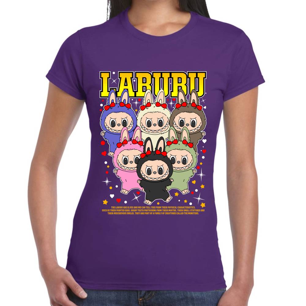 Playera Labubu Algodón Premium #0003124