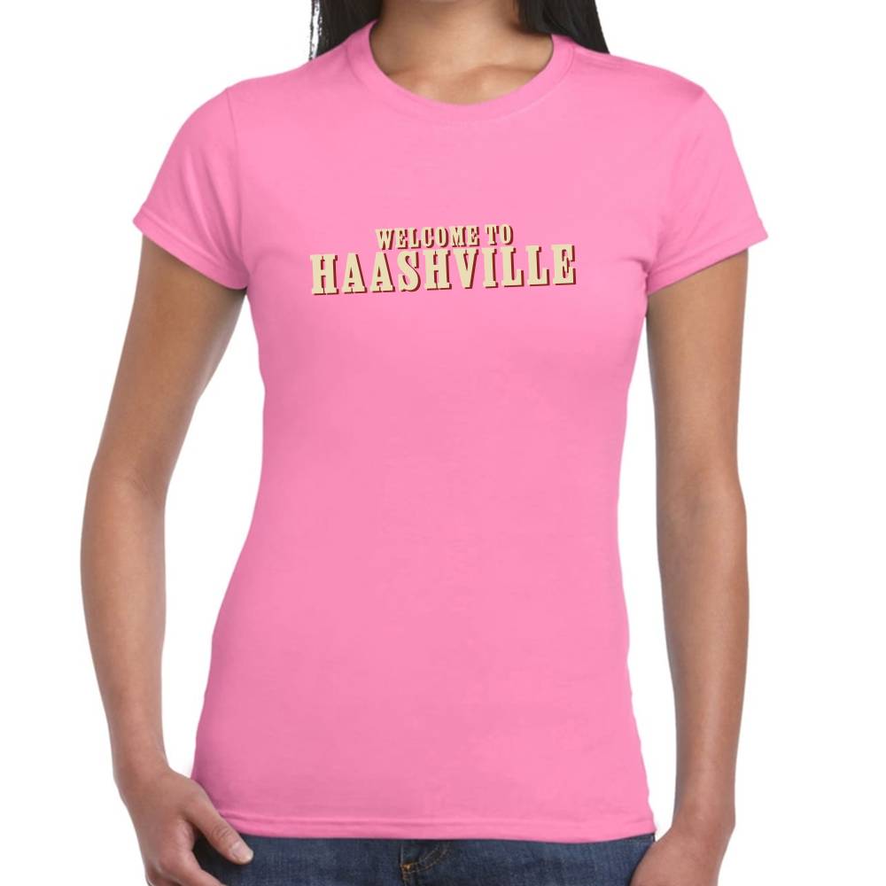 Playera Ha*Ash Welcome To Haashville Algodón Premium #0003125