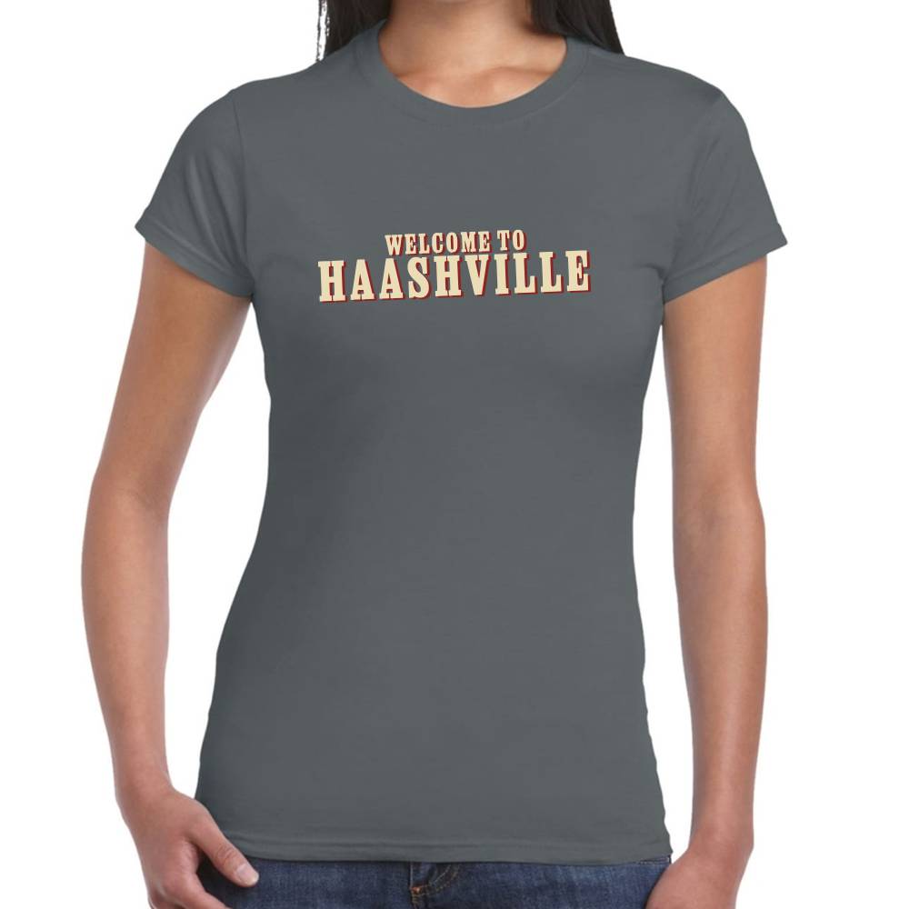 Playera Ha*Ash Welcome To Haashville Algodón Premium #0003125
