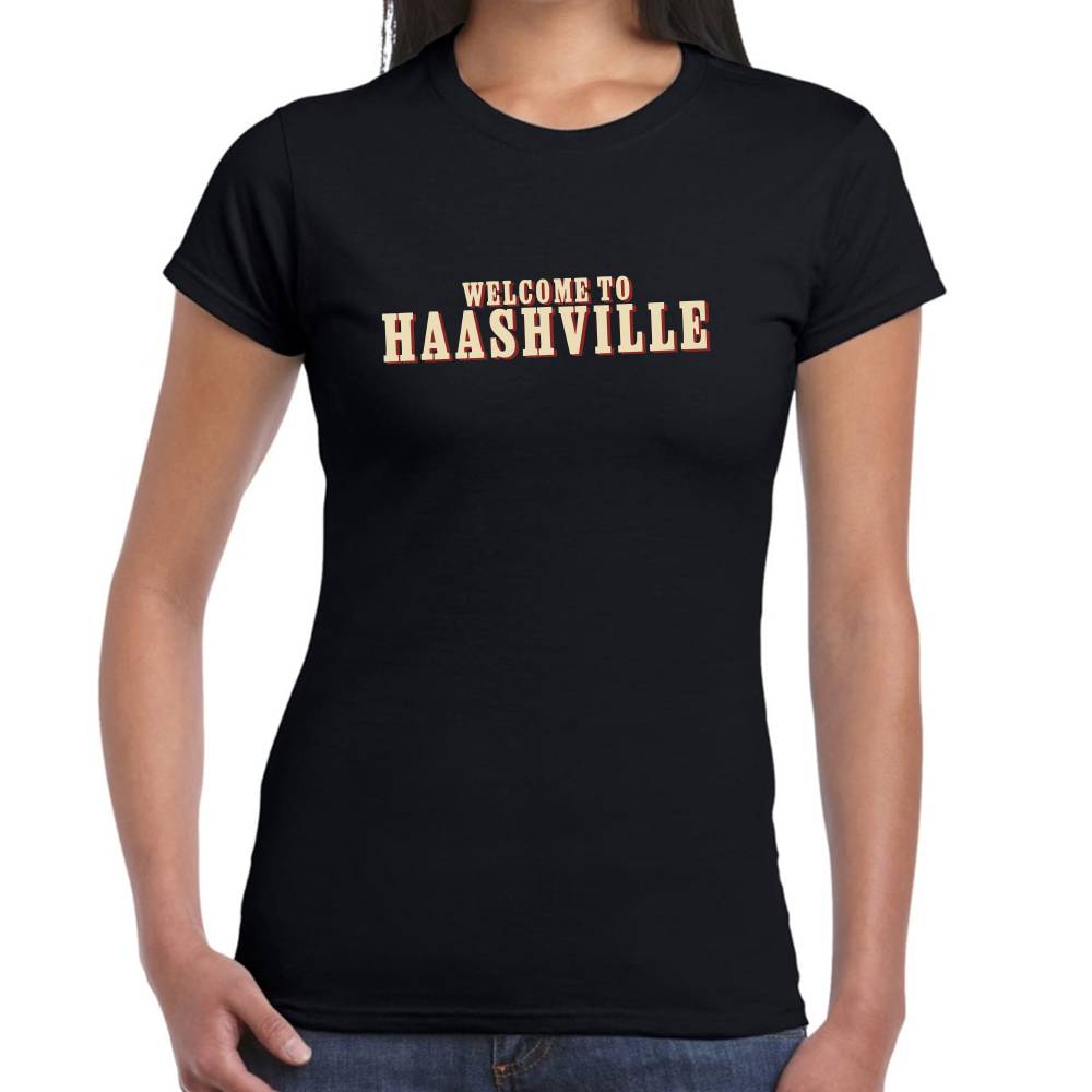 Playera Ha*Ash Welcome To Haashville Algodón Premium #0003125