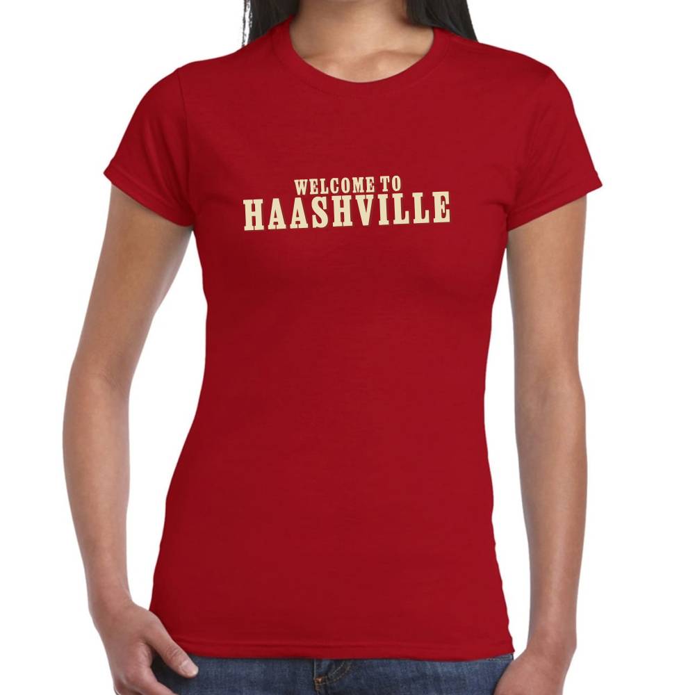Playera Ha*Ash Welcome To Haashville Algodón Premium #0003125