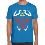 Playera Escudo Hyliano La Leyenda de Zelda Algodón Premium #0003126
