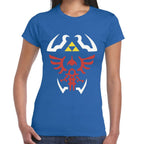 Playera Escudo Hyliano La Leyenda de Zelda Algodón Premium #0003126