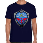 Playera Escudo Hyliano La Leyenda de Zelda Algodón Premium #0003127