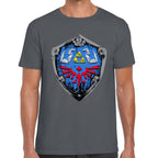 Playera Escudo Hyliano La Leyenda de Zelda Algodón Premium #0003127