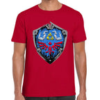 Playera Escudo Hyliano La Leyenda de Zelda Algodón Premium #0003127
