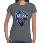 Playera Escudo Hyliano La Leyenda de Zelda Algodón Premium #0003127