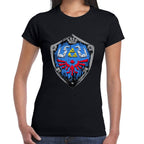 Playera Escudo Hyliano La Leyenda de Zelda Algodón Premium #0003127