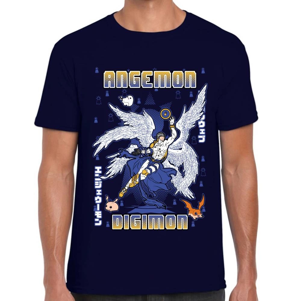Playera Angemon Digimon Algodón Premium #0003130 Imagen principal del producto