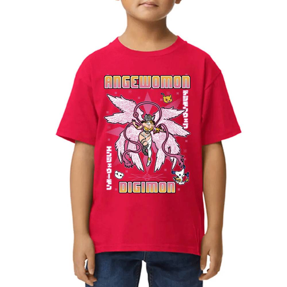 Playera Angewomon Digimon Algodón Premium #0003131 Imagen secundaria del producto