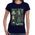 Playera Roronoa Zoro One Piece Algodón Premium #0003132