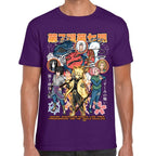 Playera Naruto Sasuke y Sakura Naruto Shippuden Algodón Premium #0003133