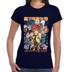 Playera Naruto Sasuke y Sakura Naruto Shippuden Algodón Premium #0003133