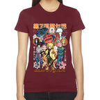 Playera Naruto Sasuke y Sakura Naruto Shippuden Algodón Premium #0003133