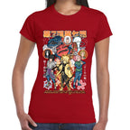 Playera Naruto Sasuke y Sakura Naruto Shippuden Algodón Premium #0003133