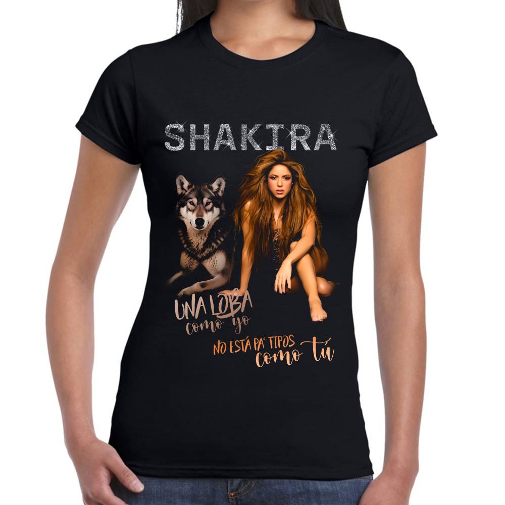 Playera Shakira Concierto World Tour Algodón Premium #0003140 Imagen secundaria del producto
