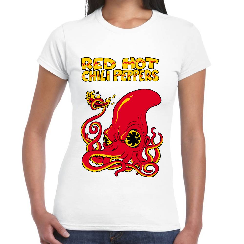 Playera Red Hot Chili Peppers Algodón Premium #0003142