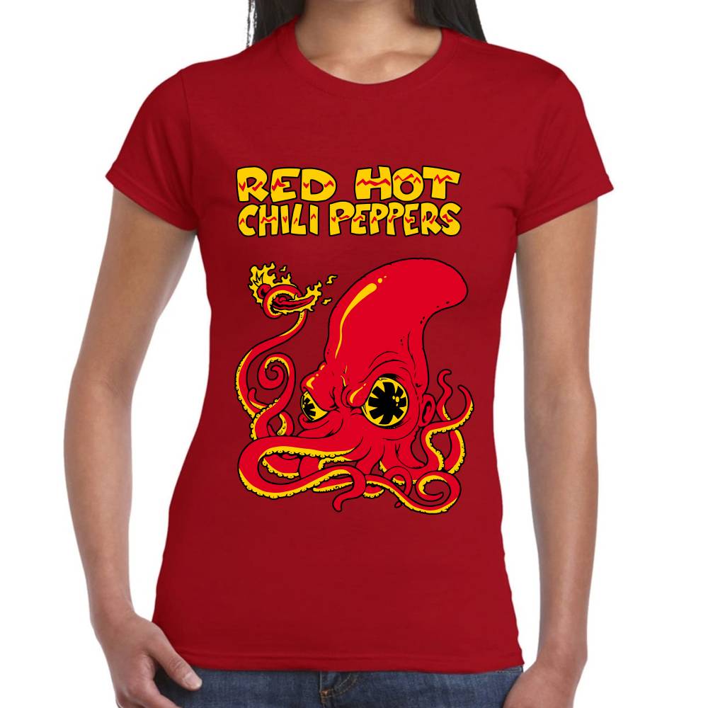 Playera Red Hot Chili Peppers Algodón Premium #0003142