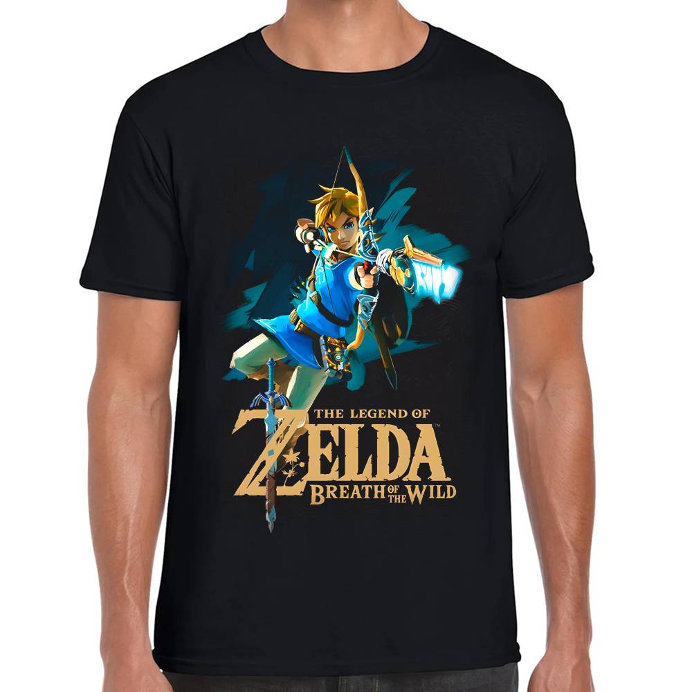Playera Link Zelda: Breath of The Wild Algodón Premium #0003145 Imagen principal del producto