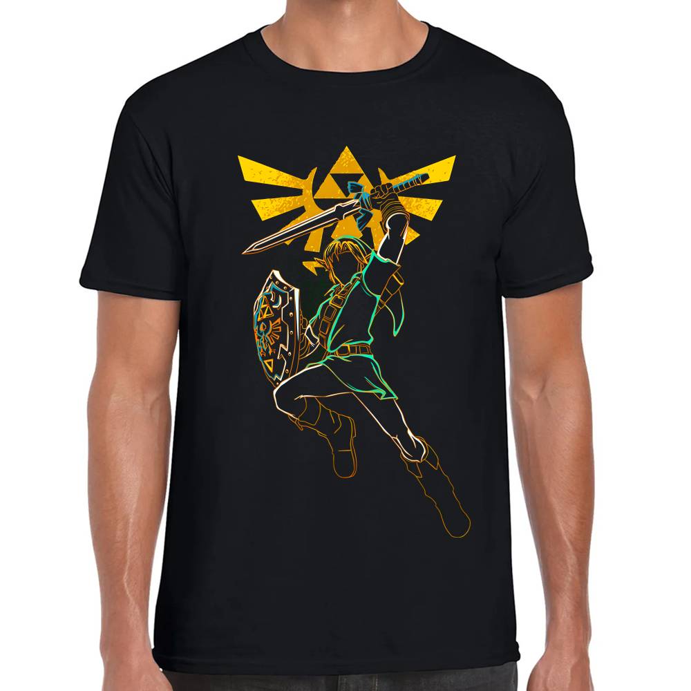 Playera Link La Leyenda de Zelda Algodón Premium #0003146