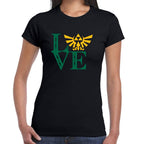 Playera I Love Zelda Algodón Premium #0003151