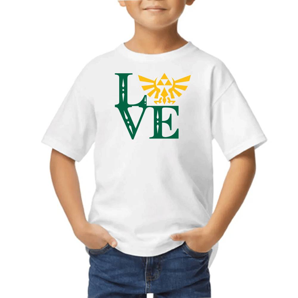 Playera I Love Zelda Algodón Premium #0003151