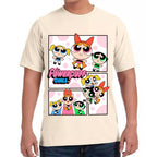 Playera Bombon, Burbuja y Bellota Las Chicas Superpoderosas Algodón Premium #0003153