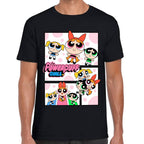 Playera Bombon, Burbuja y Bellota Las Chicas Superpoderosas Algodón Premium #0003153