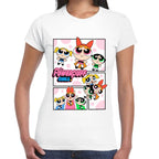 Playera Bombon, Burbuja y Bellota Las Chicas Superpoderosas Algodón Premium #0003153