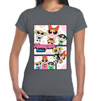 Playera Bombon, Burbuja y Bellota Las Chicas Superpoderosas Algodón Premium #0003153